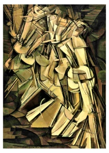 ESCALERA DESCENDENTE DESNUDA - FOTOGRAFÍA DUCHAMP 5"X7" - Imagen 1 de 1