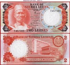 SIERRA LEONE 2 LEONES 19 4 1974 P 6a UNC- (less) free shipping from 100$