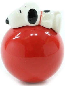 Peanuts Snoopy ceramic Weeble Wobble Roly-poly toy daruma - Picture 1 of 7