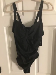 Tempt Me XL Damen schwarz One Piece Badeanzug Neu - Bild 1 von 2