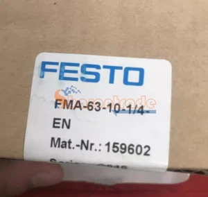 Neuf 1pcs FESTO Fma-63-10-1/4-en 159602 Bride Jauge de Pression - Bild 1 von 1