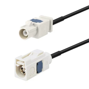 Car Stereo Receiver FM AM Radio Antenna Extension Cable,Fakra B RG174 Cable 50cm - Picture 1 of 1