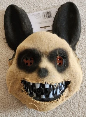 Scary Bunny Halloween Face mask Nwt OSFA  - Image 1 of 2