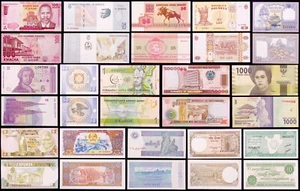 Billetes del Banco Mundial - Todos sin circular - Todos solo 99p - 15% de descuento en más de £15 - Imagen 1 de 51
