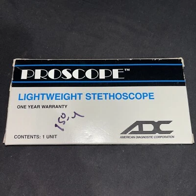Estetoscopio de doble cabeza American Diagnostic Corporation ADC 670 Proscopio Foto 1 de 4