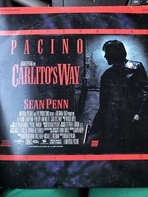 Carlito's Way Al Pacino LetterBoxed on Extended Play 2 Disc LaserDisc Sean Penn Foto 1 de 3