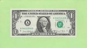 1969D ..UNCIRC 1 $ A 6462 2646 B .... RADAR LIEST GLEICH VORWÄRTS/RÜCKWÄRTS - Bild 1 von 2