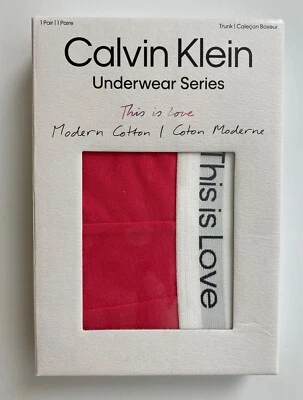Calvin Klein Hombre Ropa Interior Rosa This is Love Moderno Algodón Baúl NB3182651 L Foto 1 de 2