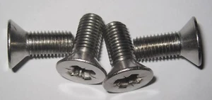 MGB GT Rear Hatch, Hinge to tailgate Pozi Countersunk Screws - Stainless Steel - Picture 1 of 1