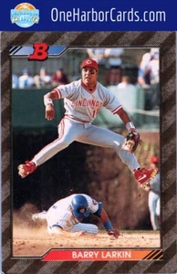 Bowman Cincinnati Reds #694 1992 Barry Larkin - Imagen 1 de 2