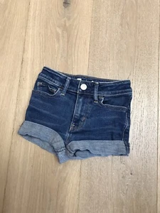 Gap Denim Jean Shorts Size 6 Shortie High Rise - Picture 1 of 4