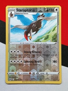 Staraptor 119/172 Brilliant Stars Reverse Holo Rare Pokémon PACK FRESH - Picture 1 of 2