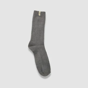 $24 Ugg Women's Gray 1-Pair Classic Merino Knit Wool-Blend Boot Socks Size OS - Picture 1 of 2