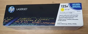 Toner originale ciano/magenta/giallo/nero LaserJet HP 125A (CB542A) nuovo - Zdjęcie 1 z 4