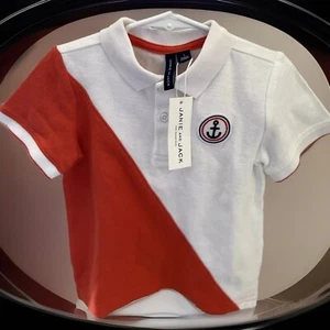 Neu mit Etikett Janie and Jack Colorblock Poloshirt - Kleinkind Größe 3.  Original 38€ - Bild 1 von 4