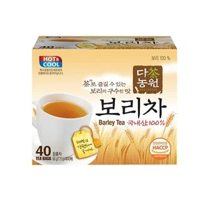 100% Coreano Danongwon Té de Cebada 40 Bolsa de Té Envío Gratuito Boricha - Imagen 1 de 7