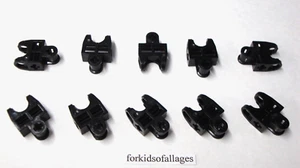 LEGO Technic Part 32174 Axle Connector 2x3 - for Bionicle - Black - 10 Pieces - Picture 1 of 1