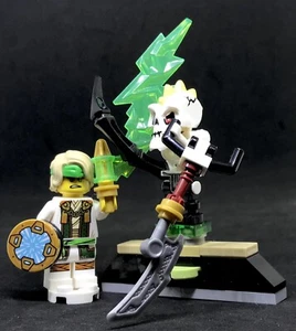 LEGO NINJAGO NINJA LLOYD + NUCKAL SKULKIN & ALLS ARMAS - Imagen 1 de 6