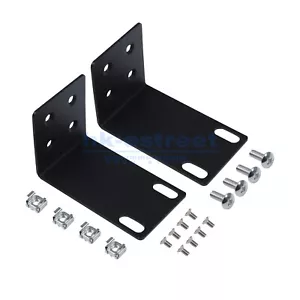 1 pair NETGEAR MS510TX MS510TXPP SRX5308 Compatible Rack Mount Ears Kit - Picture 1 of 7