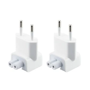 2pcs/set Duckhead EU Mains plug AC Power Adapter/Charger for Macbook Pro/Air 8EW - Bild 1 von 12