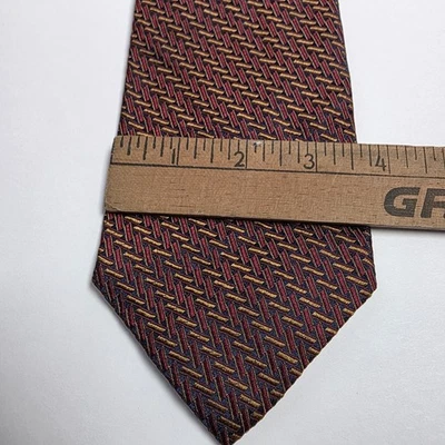 Corbata Barneys New York 100 % seda vintage nueva con etiquetas hecha en Italia Foto 1 de 4