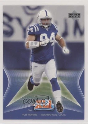 2007 Upper Deck Indianapolis Colts Super Bowl XLI Rob Morris #24 - Image 1 of 2