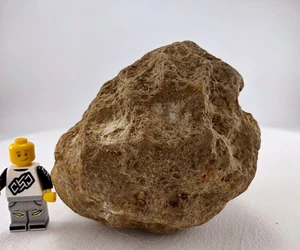 Geoda Nódulo 3.25" Sin Abrir Todo Kentucky Cuarzo Cristal 1.3LB - Imagen 1 de 8