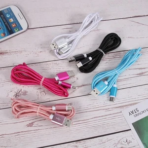 5 Pcs Schnellladekabel Schnellladegerät Nylon-geflochtenes Ladekabel - Afbeelding 1 van 12