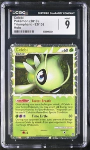 Celebi Prime 92/102 Trionfante Holo CGC 9 carte Pokemon - Foto 1 di 2