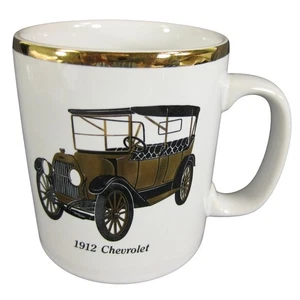 Kiln Craft 1912 Chevrolet Kaffeebecher 10oz Staffordshire England Antik Auto  - Bild 1 von 5
