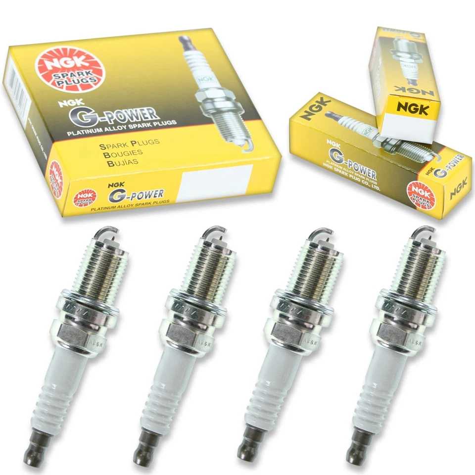 4 bujías NGK G-Power para 1993-2002 Saturn SC2 1,9 L L L4 - Kit de motor hx Foto 1 de 4