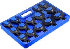 14-teiliges Jumbo Hahnenfußschlüssel-Set, 1/2 Zoll Antrieb metrisch Hahnenfußschlüssel 27 bis 50 m - Bild 1 von 12