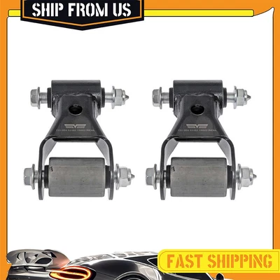 2PCS Rear Rearward Pair Leaf Spring Shackle Dorman For Nissan TITAN 2004-2015 - Image 1 of 4