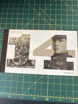 GB Stamps Prestige Booklet 2914 DY11 The Great War Mini MNH Complete  1914 — 第 1/2 张图片