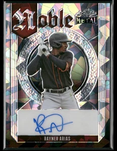 2023 Leaf Metal RAYNER ARIAS Noble Green Auto /8 #N-RA1 FAST SHIP Z695 - Picture 1 of 3