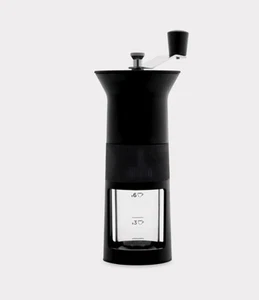 Bialetti Macinacaffè Nero Con Regolatore Del Grado Di Macinatura Del Caffé - Imagen 1 de 3