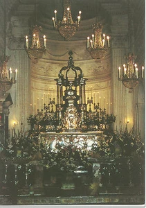 SICILY SICILY POSTCARD CEFALU' 17TH CENTURY TABERNACLE AND ALTAR - Picture 1 of 1