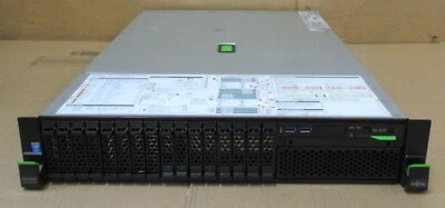 Fujitsu Primergy RX2540 M1 2x 6C E5-2620v3 2.40GHz 128GB 8 x 2.5" SAS Bay Server - Image 1 of 3
