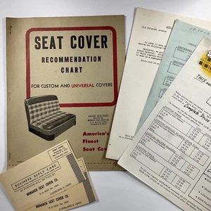 1948-49 Monarch Seat Covers Cleveland Ohio Catalog Ford Lincoln Studebaker Chevy - Picture 1 of 12
