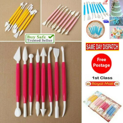 8 Pcs Cake Decorating Tools Kit Cupcake Decorating Equipment Tools Modelling Set - Image 1 of 4
