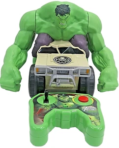Jakks Marvel Avengers Assemble Incredible Hulk Smash RC Jeep Truck - Picture 1 of 10