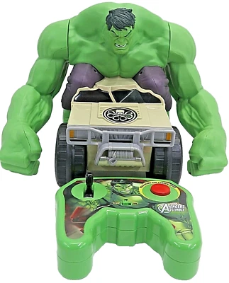 Jakks Marvel Avengers Assemble Incredible Hulk Smash RC Jeep Truck - Image 1 of 4