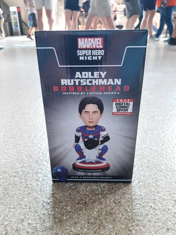 Baltimore ORIOLES Adley Rutschman Captain America Bobblehead SGA Cover