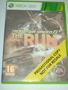 Need For Speed The Run Xbox 360 Promo "GRATUIT UK P&P"