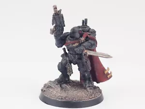 GW 40K PRIMARIS CAPITANO DELLA MARINA SPAZIALE IN ARMATURA PHOBOS. DIPINTO. VERDE 220 - Foto 1 di 3