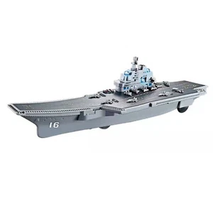 1:1500 China Shandong Ship Aircraft Carrier Assembly Model Kids Gift Collection - Picture 1 of 9