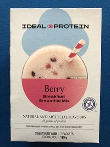 Ideal Protein Berry Breakfast Smoothie Mix - 7 Packets - EXP 2/28/26 FREE SHIP - Picture 1 of 4