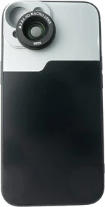 System-S Macro Lens 2.8x HD Filter With Case IN Black for IPHONE 14 - Zdjęcie 1 z 8