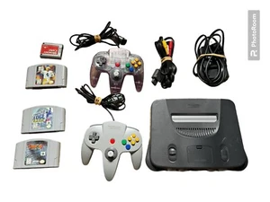 Nintendo 64 N64 System - Console W/ Red Expansion Pak Pack Controller Read !!! - Picture 1 of 13