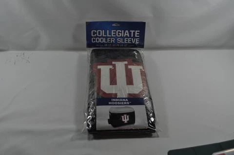 Indiana Hoosiers Collegiate Cooler Sleeve Fits 48-75 QT Coolers - NEW Cover